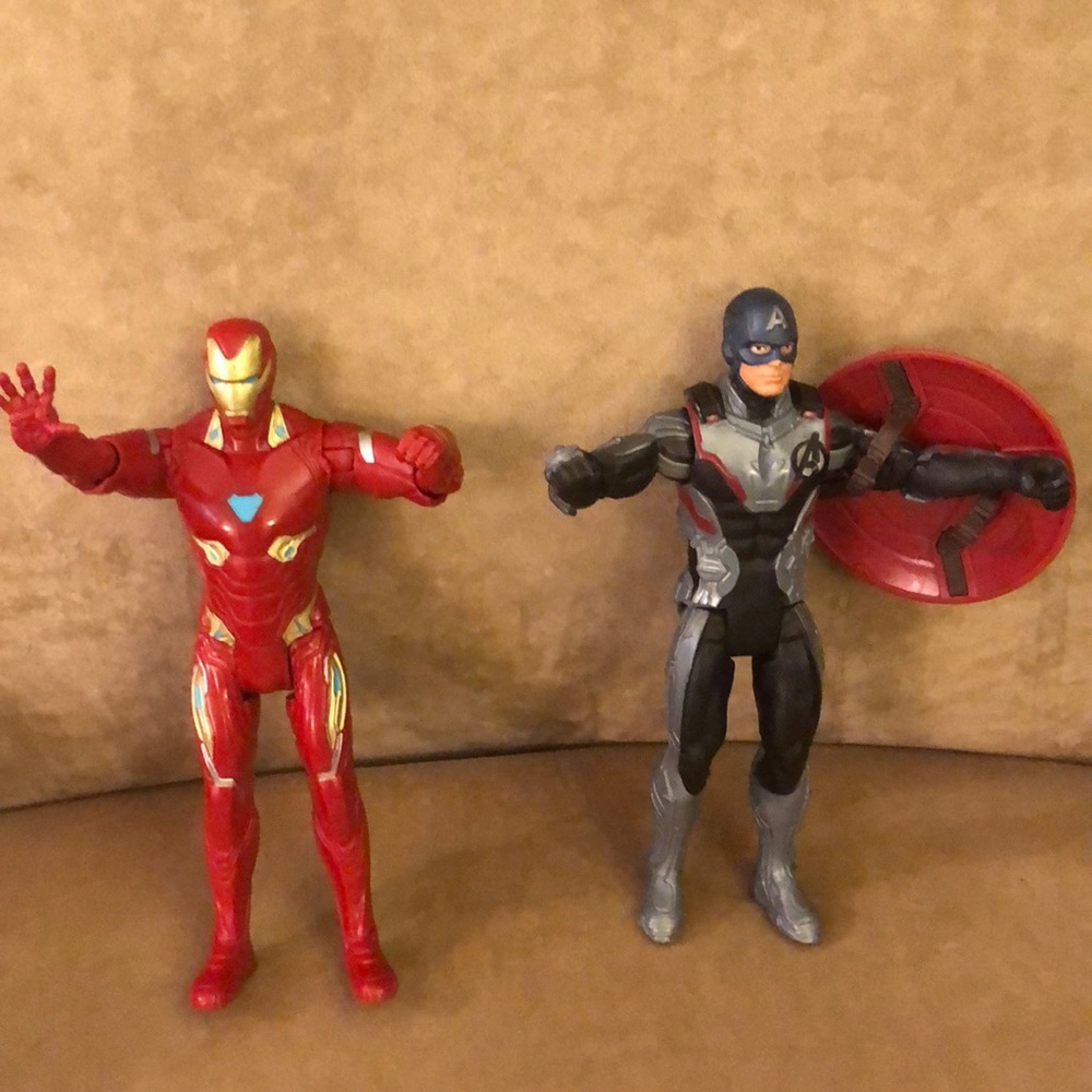 Marvel iron man and captain america